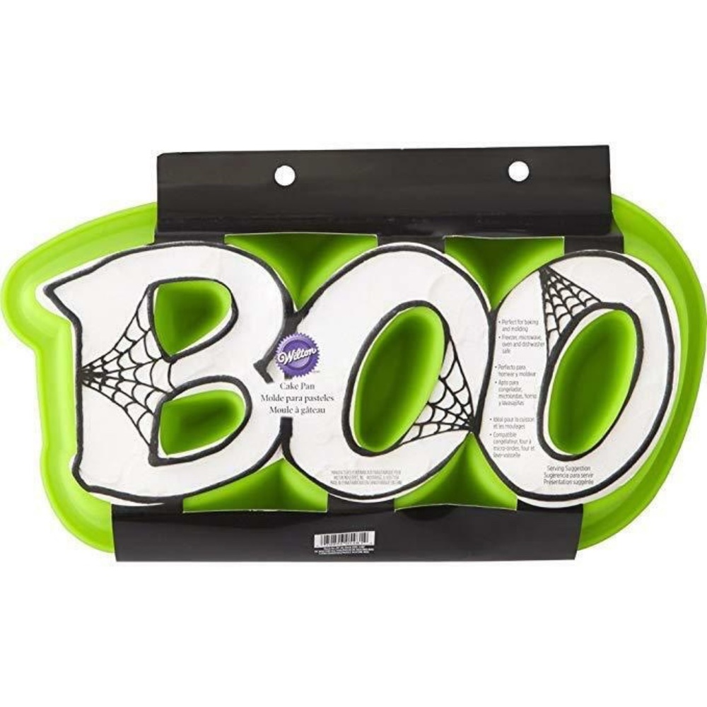 NWT Wilton Boo Silicone Mold Jello Cake Halloween